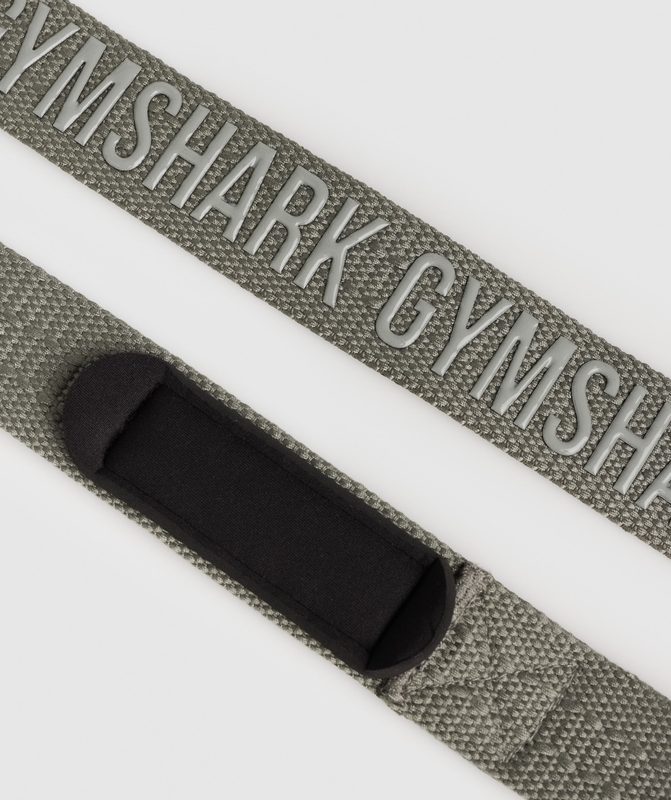 Gymshark Silicone Lifting Straps All Equipment Groen | 18WBTDMER