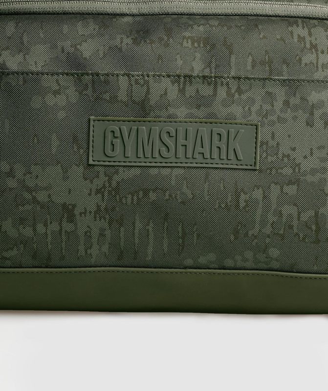 Gymshark Small Everyday Print Gym Bag All Bags Olijfgroen | 18DCJYHFP