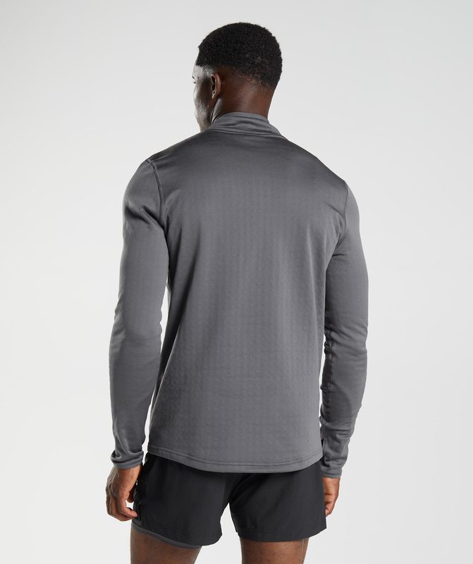 Gymshark Sport 1/4 Zip Pullovers Grijs | 42HQZOURL