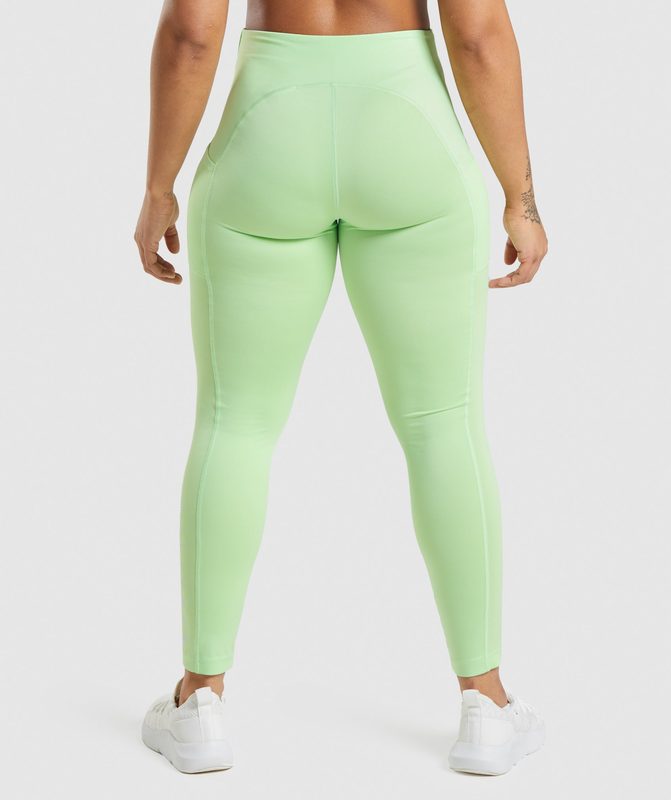 Gymshark Sport Leggings Leggings Groen | 54ANXYBIU