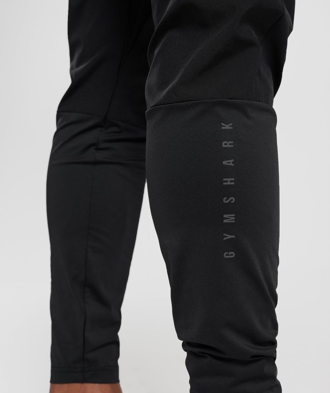 Gymshark Sport Run Pants Broek Zwart | 41ZTXIMQE