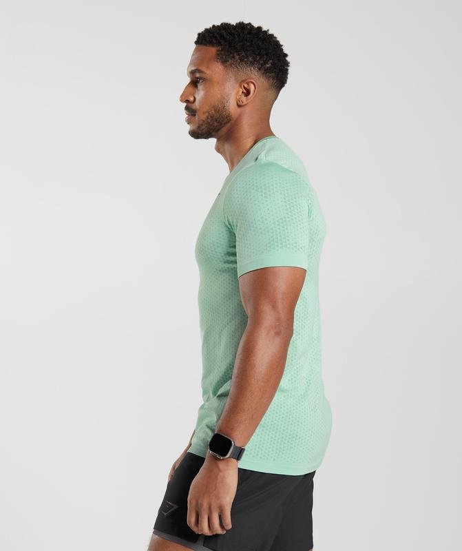 Gymshark Sport Seamless T-Shirt T-Shirts Groen | 89UZYPEQS