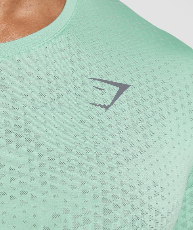 Gymshark Sport Seamless T-Shirt T-Shirts Groen | 89UZYPEQS