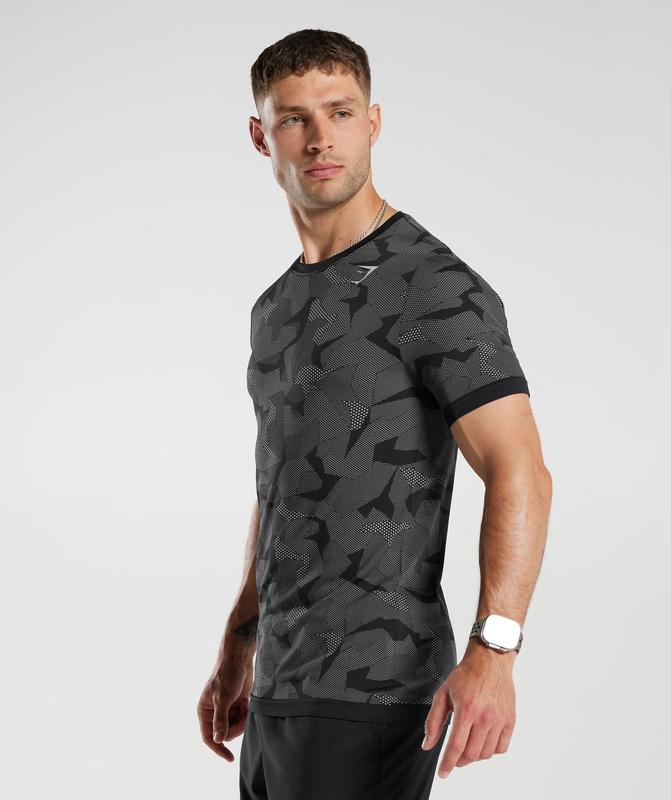 Gymshark Sport Seamless T-Shirt T-Shirts Grijs | 59NMIAOWB