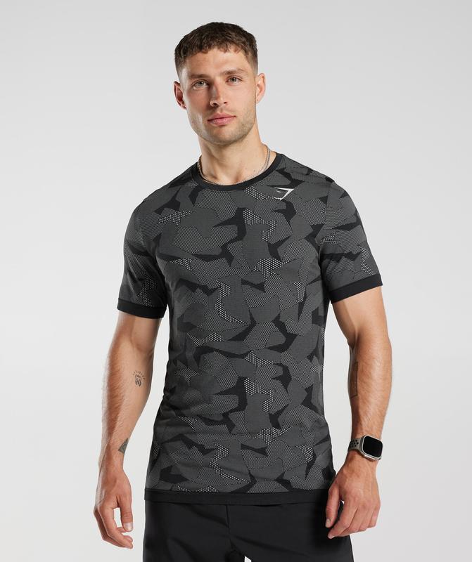 Gymshark Sport Seamless T-Shirt T-Shirts Grijs | 59NMIAOWB