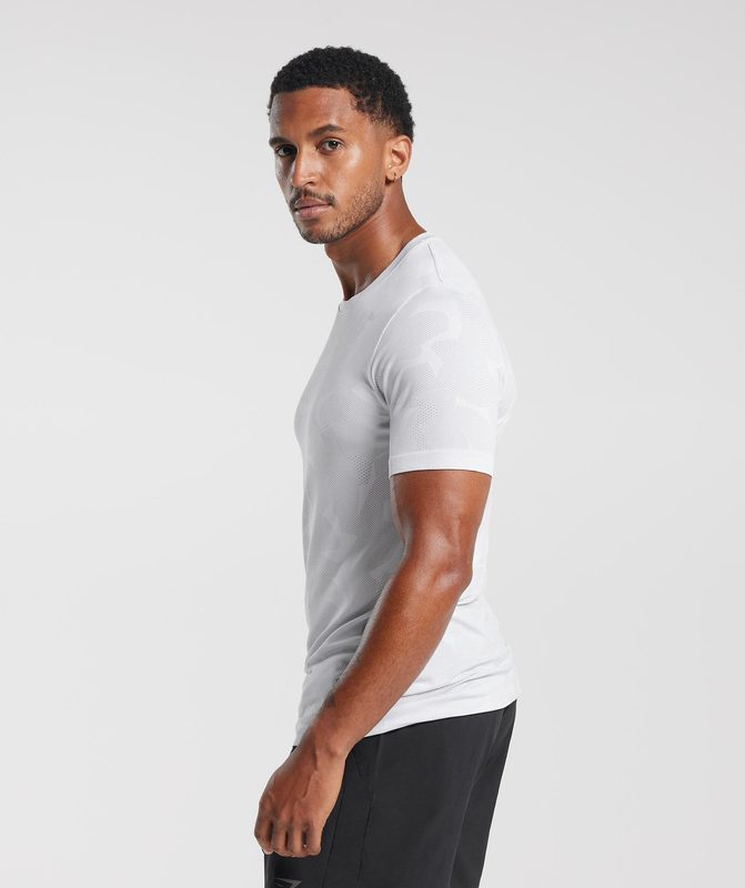 Gymshark Sport Seamless T-Shirt T-Shirts Grijs | 78CUGNYXJ