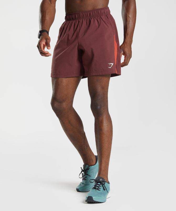 Gymshark Sport Shorts Korte Broek Rood | 06KXIJCLE