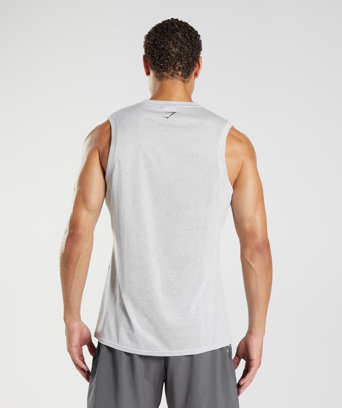 Gymshark Sport Tank Tanktop Grijs | 24MHIBTEK