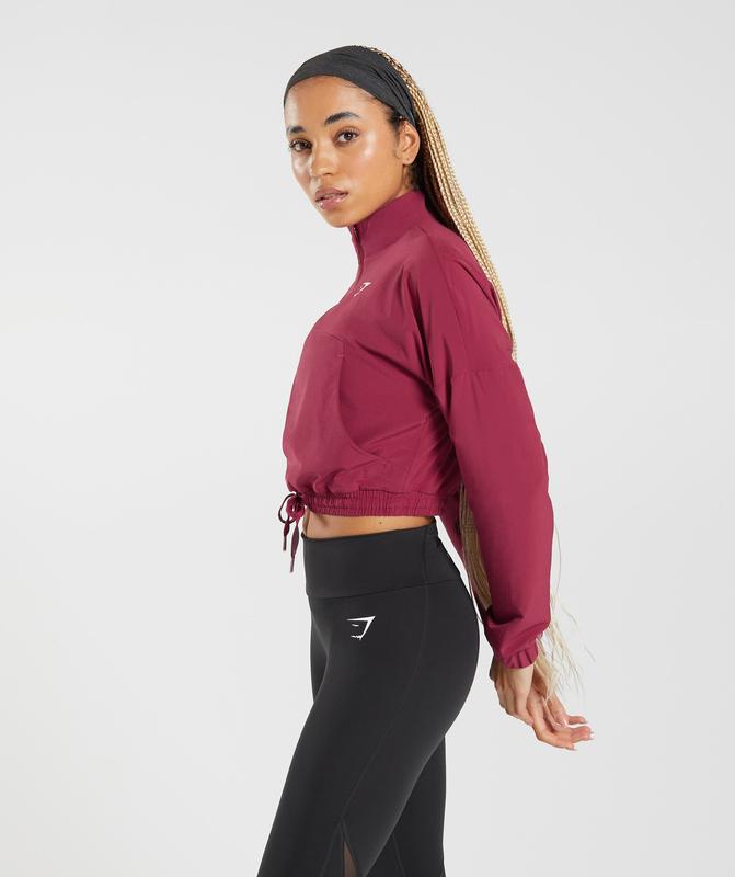 Gymshark Sport Windbreaker Jackets / Outerwear Roze | 43LMDHEGR