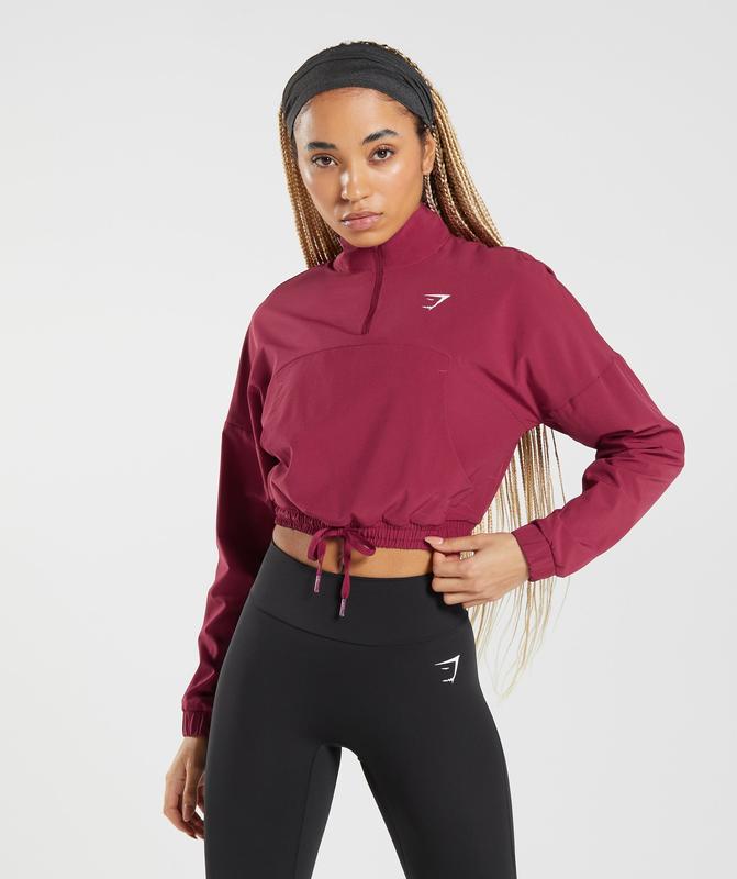 Gymshark Sport Windbreaker Jackets / Outerwear Roze | 43LMDHEGR