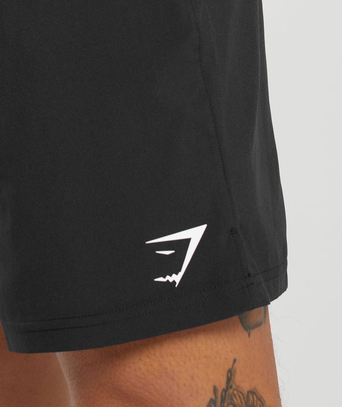 Gymshark Strike Shorts Korte Broek Zwart | 87WSJBOKU