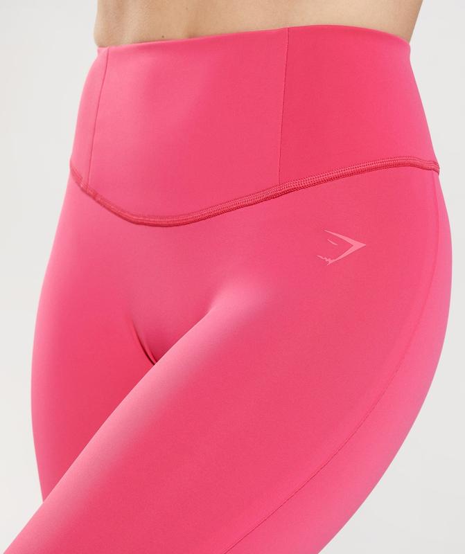 Gymshark Studio 7/8 Leggings Leggings Roze | 32ZNMHSTI