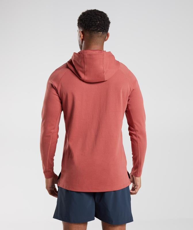 Gymshark Studio Hoodie Hoodies Roze Bruin | 07HWGKUQO