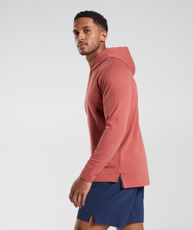 Gymshark Studio Hoodie Hoodies Roze Bruin | 07HWGKUQO