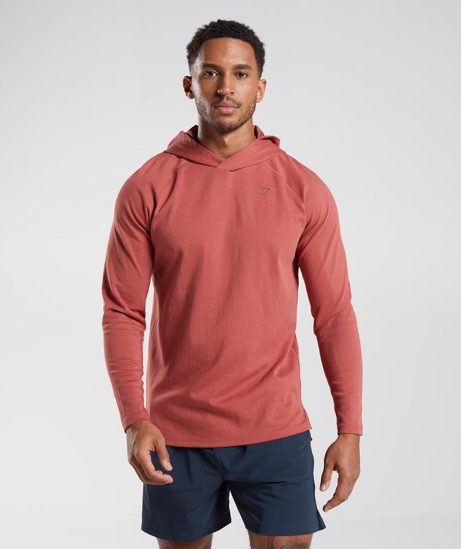 Gymshark Studio Hoodie Hoodies Roze Bruin | 07HWGKUQO