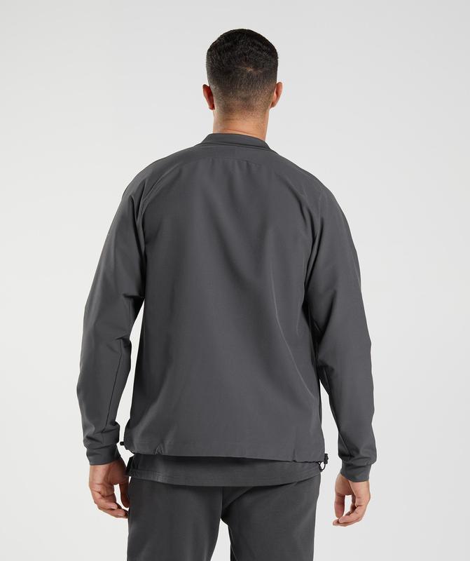 Gymshark Studio Jacket Jackets / Outerwear Grijs | 10YNPJMOL