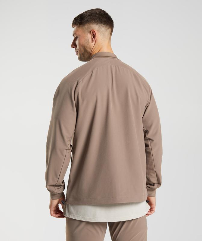 Gymshark Studio Jacket Jackets / Outerwear Bruin | 12ZSGNRCW