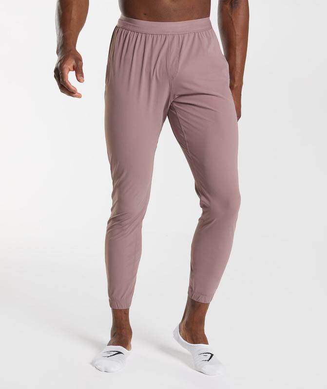 Gymshark Studio Joggers Broek Bordeaux | 85LXZQNHG