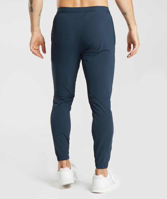 Gymshark Studio Joggers Broek Donkerblauw | 80VHBOJMW