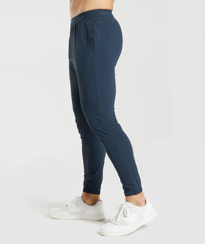 Gymshark Studio Joggers Broek Donkerblauw | 80VHBOJMW