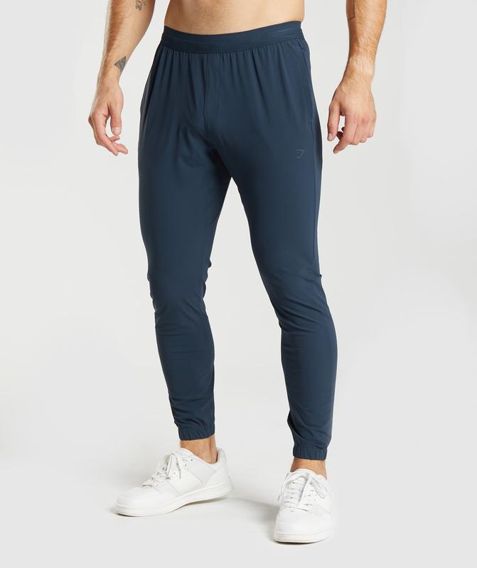 Gymshark Studio Joggers Broek Donkerblauw | 80VHBOJMW