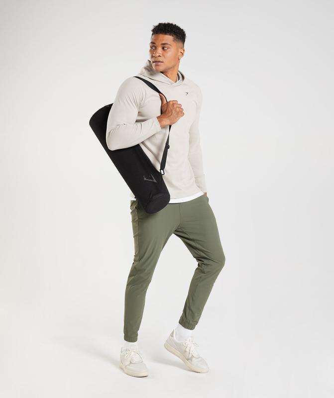 Gymshark Studio Joggers Joggingbroek Olijfgroen | 73ASMBPIH