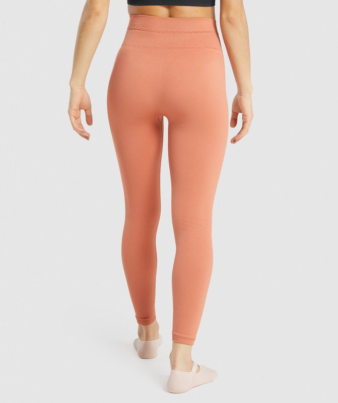 Gymshark Studio Leggings Leggings Oranje | 58YJNDZWG