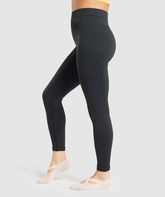 Gymshark Studio Leggings Leggings Zwart | 89KWFDAIC