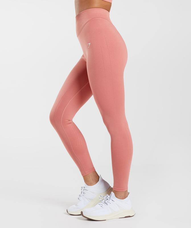 Gymshark Sweat Seamless Leggings Leggings Roze | 48WYFNJSD