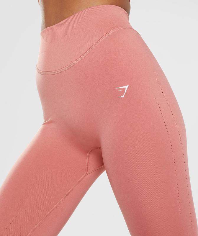 Gymshark Sweat Seamless Leggings Leggings Roze | 48WYFNJSD