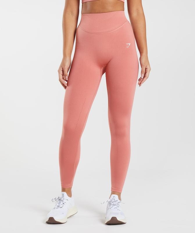 Gymshark Sweat Seamless Leggings Leggings Roze | 48WYFNJSD