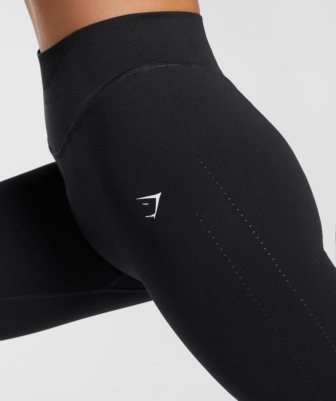 Gymshark Sweat Seamless Leggings Leggings Zwart | 46HSNMABO