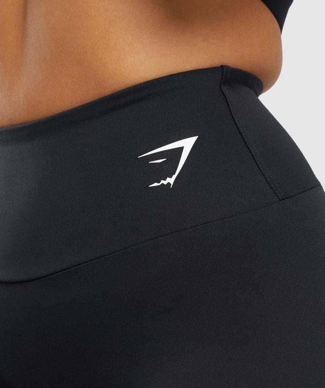 Gymshark Training Cycling Shorts Korte Broek Zwart | 61FLWVTYU