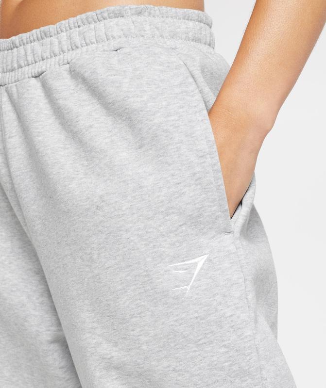 Gymshark Training Fleece Joggers Broek Lichtgrijs | 03BXUAEHY