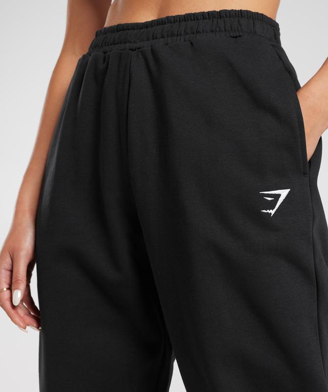 Gymshark Training Fleece Joggers Broek Zwart | 92YQGDCHU