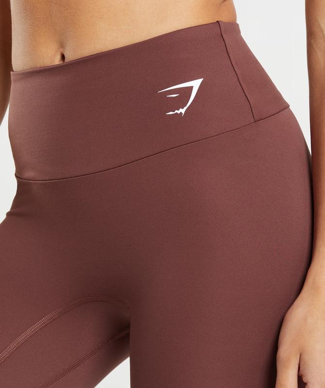 Gymshark Training Leggings Leggings Bruin | 42JNMUQLY