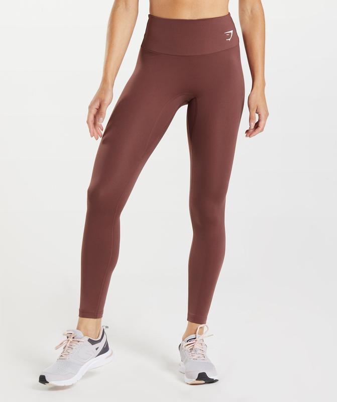 Gymshark Training Leggings Leggings Bruin | 42JNMUQLY