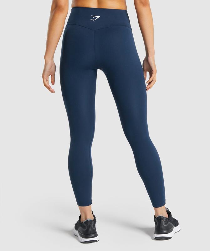 Gymshark Training Leggings Leggings Donkerblauw | 49DSOKXZC