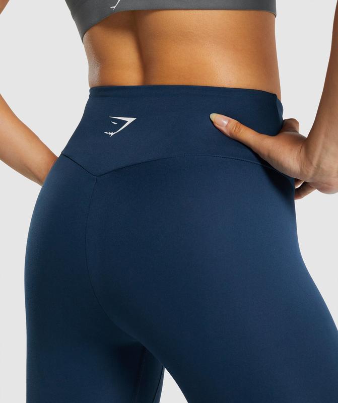 Gymshark Training Leggings Leggings Donkerblauw | 49DSOKXZC