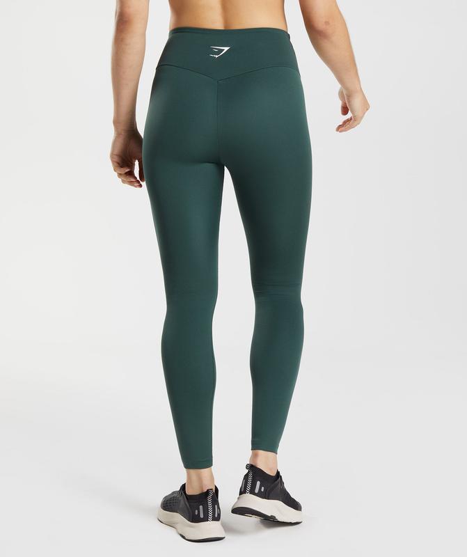 Gymshark Training Leggings Leggings Obsidian Groen | 51TZBUJOL