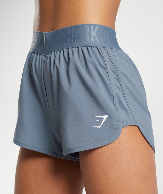 Gymshark Training Loose Fit Shorts Korte Broek Blauw | 78LAWCDYG