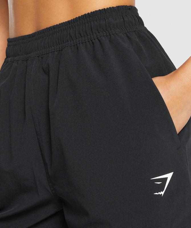 Gymshark Training Woven Joggers Broek Zwart | 65OIUTRNG