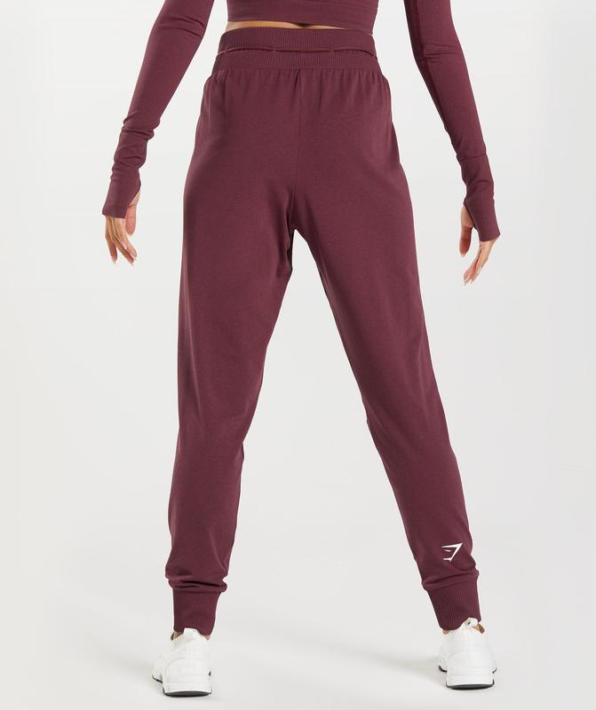 Gymshark Vital Seamless 2.0 Joggers Broek Bordeaux | 27HFQEOUK