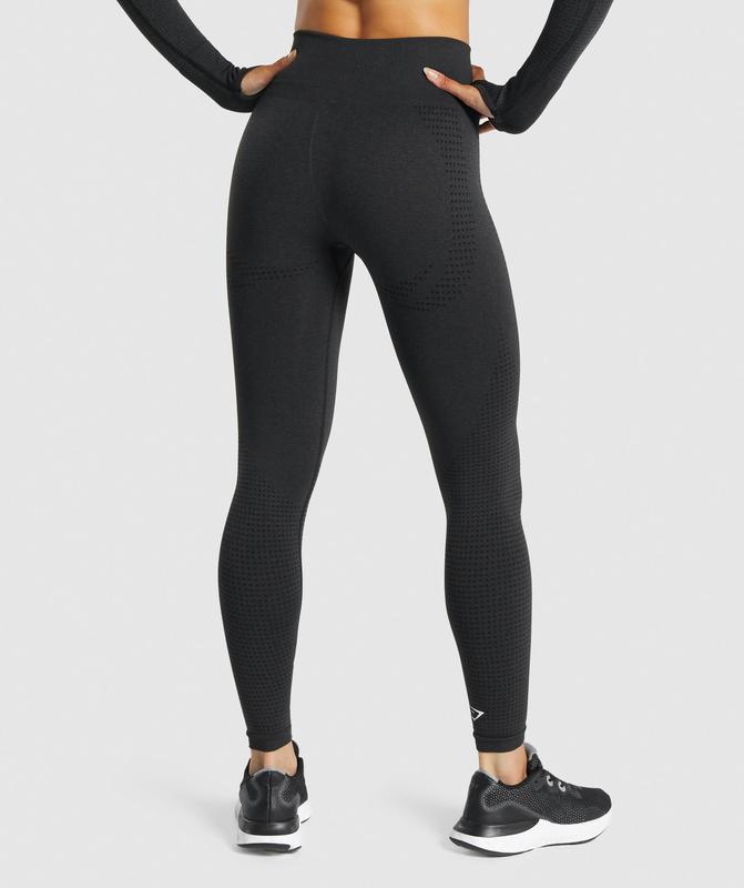 Gymshark Vital Seamless 2.0 Leggings Leggings Zwart | 25ZKETOYP