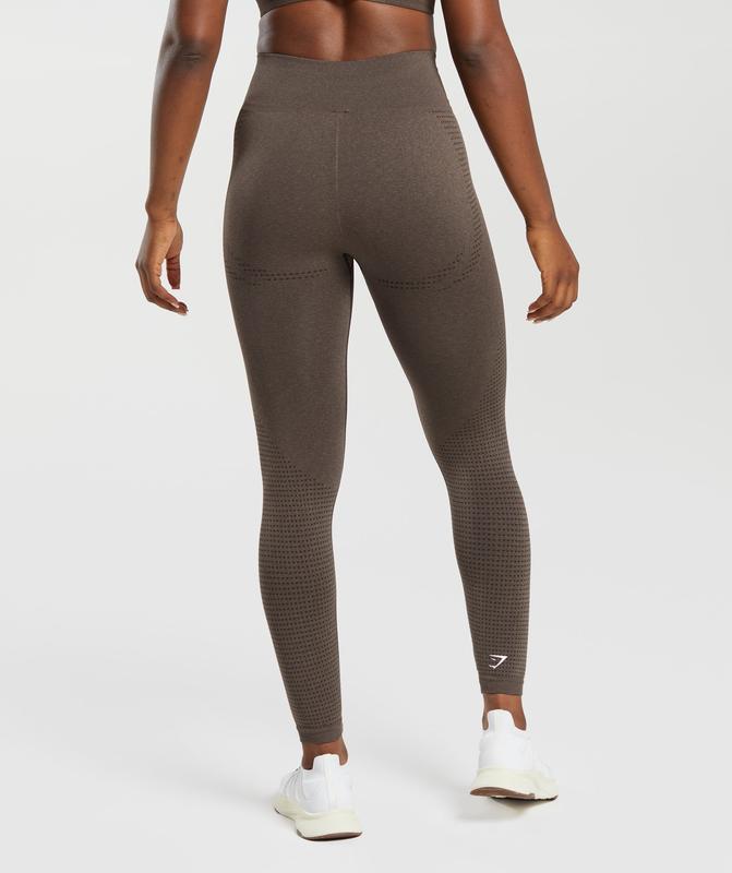 Gymshark Vital Seamless 2.0 Leggings Leggings Bruin | 25QBAFVIE