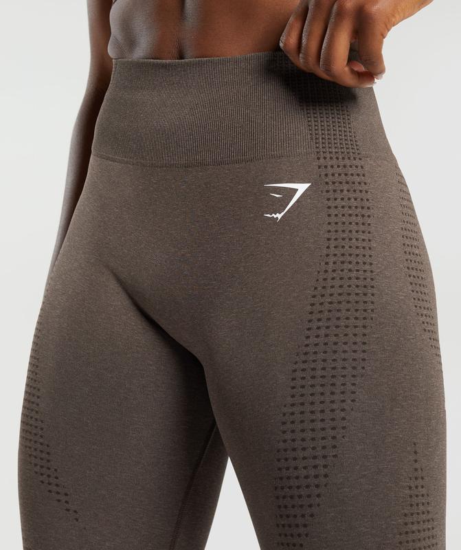 Gymshark Vital Seamless 2.0 Leggings Leggings Bruin | 25QBAFVIE