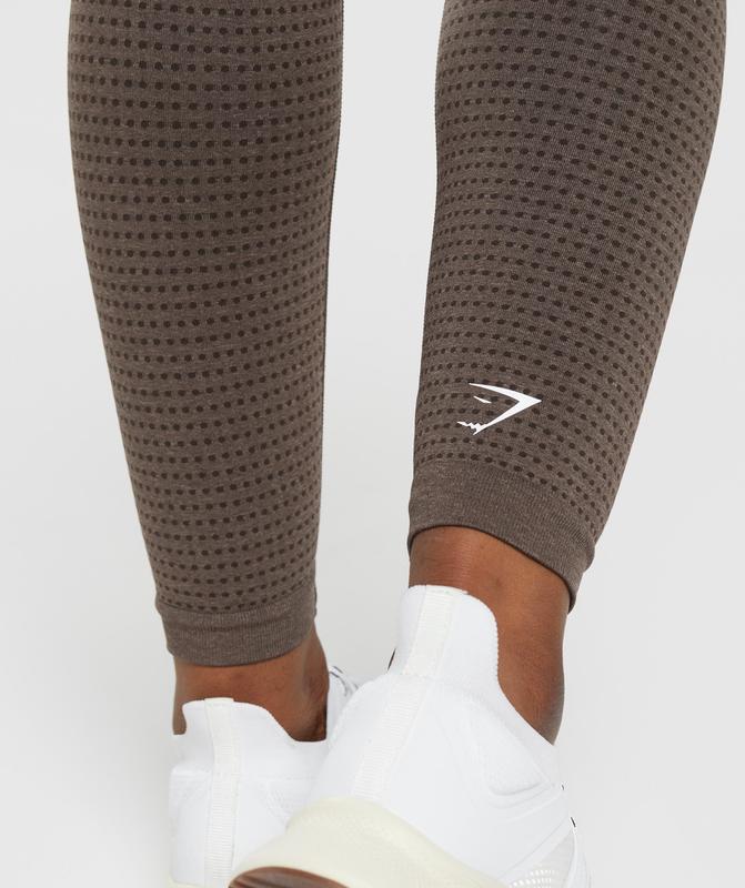 Gymshark Vital Seamless 2.0 Leggings Leggings Bruin | 25QBAFVIE