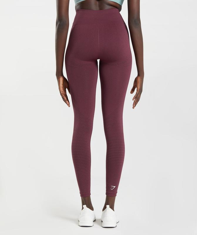 Gymshark Vital Seamless 2.0 Leggings Leggings Bordeaux | 20ONSRWEY