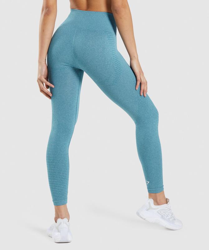 Gymshark Vital Seamless 2.0 Leggings Leggings Tahoe Teal Marl | 73RTJKWXL