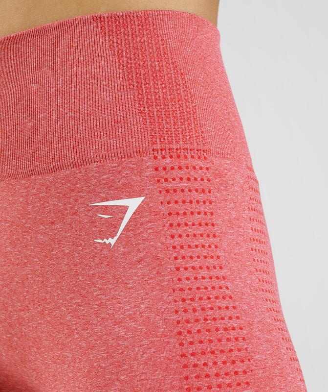 Gymshark Vital Seamless 2.0 Leggings Leggings Rood | 37CKGYIEV